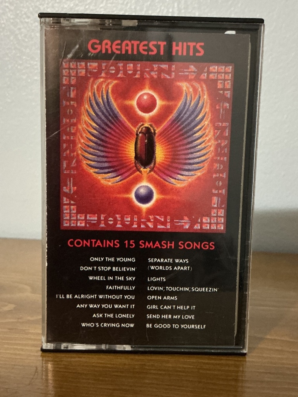Journey Greatest Hits Cassette Tape Album Rock Music‎ 1988 Columbia Records